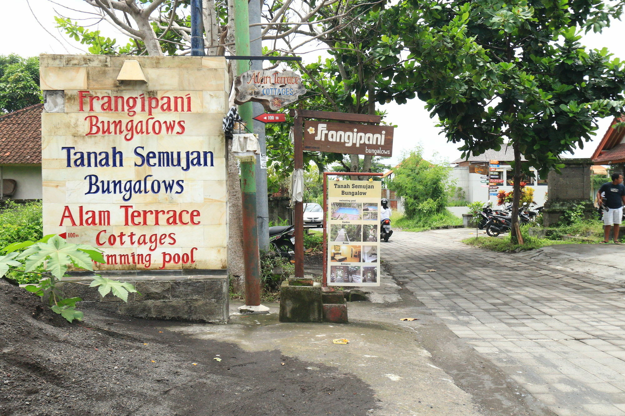 Frangipani Bungalow Ubud Exteriör bild
