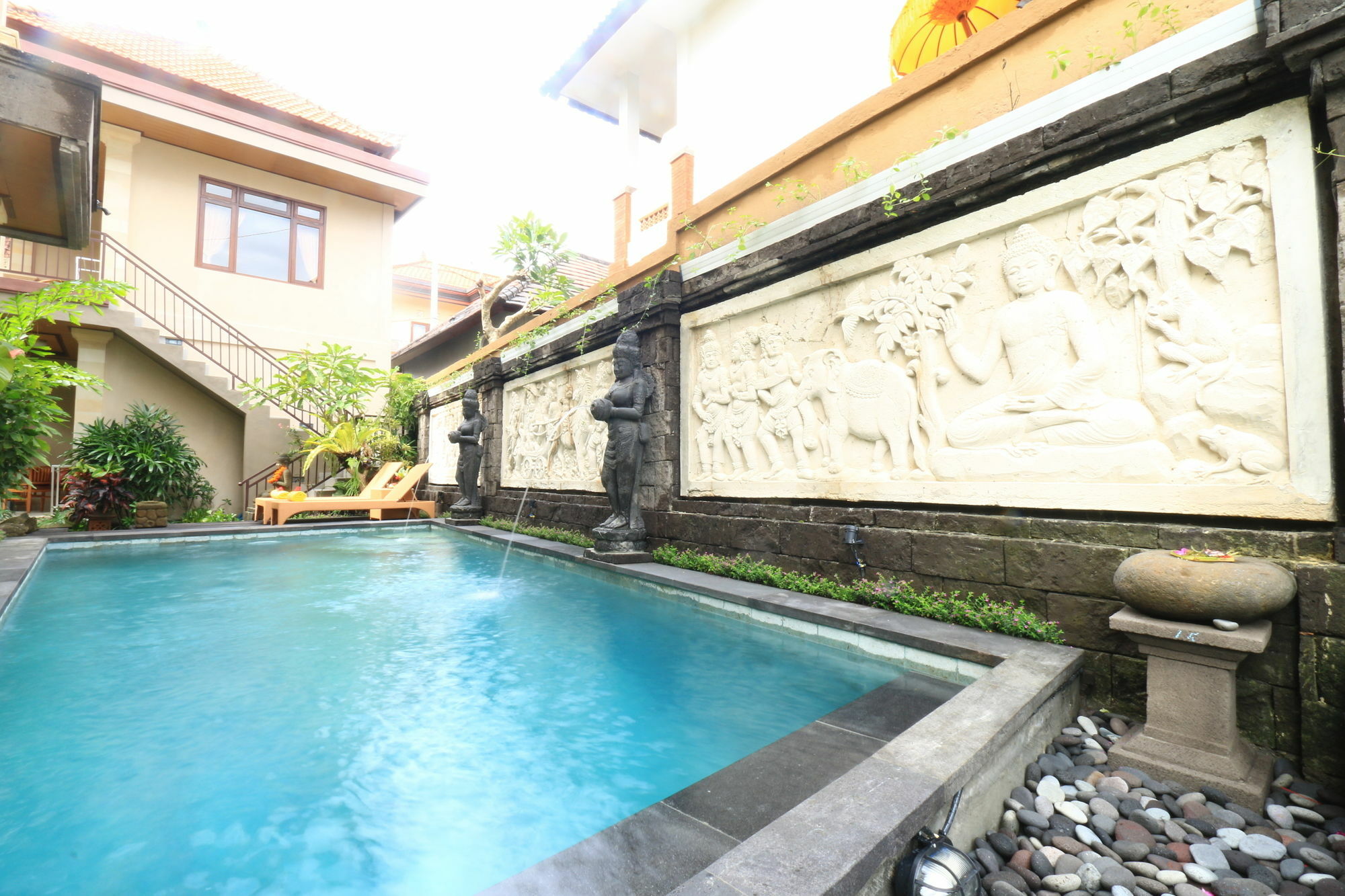 Frangipani Bungalow Ubud Exteriör bild