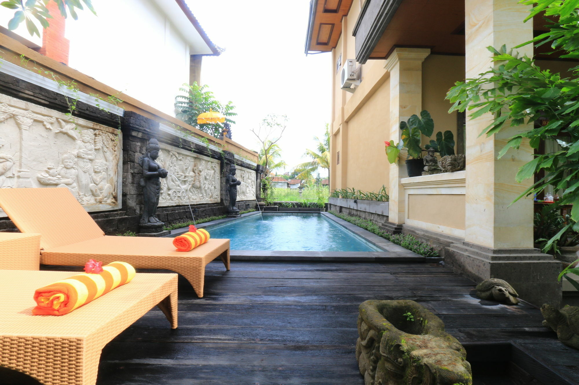 Frangipani Bungalow Ubud Exteriör bild