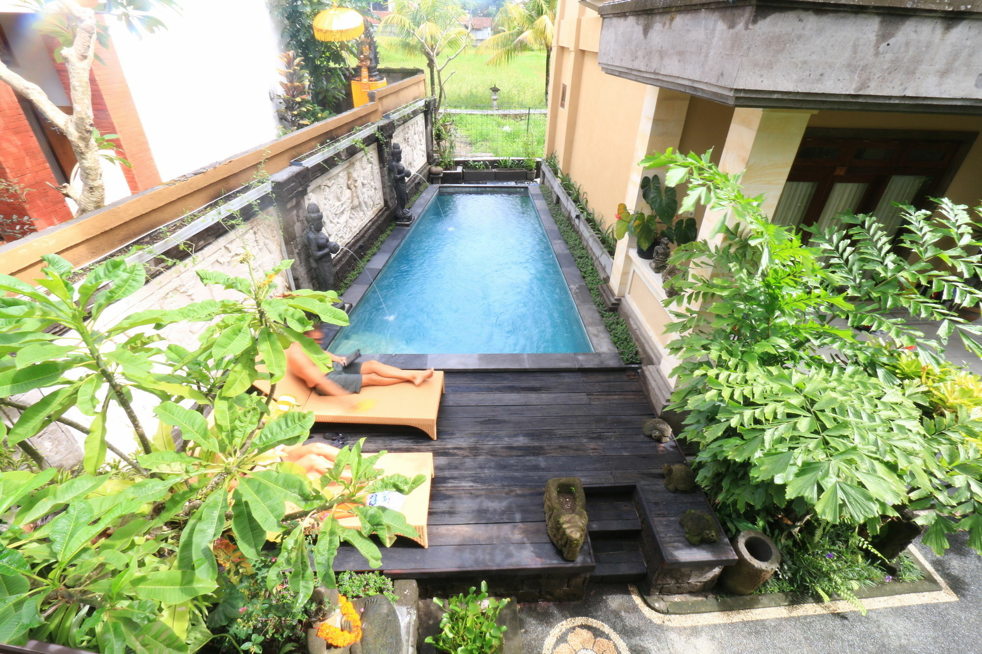 Frangipani Bungalow Ubud Exteriör bild